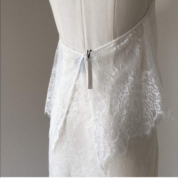 676-7 STYLESTALKER MARCELLE LACE SLIP DRESS Lingerie - Picture 4 of 8